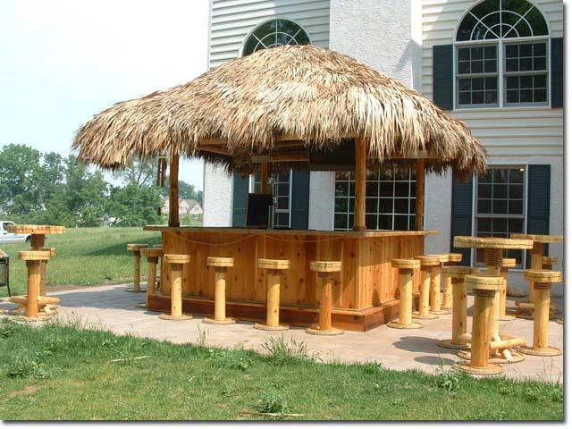 Deck Design Gallerytiki Huts And Barstiki Bar Hut By Pool